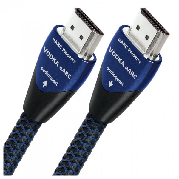 Audioquest Vodka eARC 48Gbps High Speed HDMI Cable 1.5m