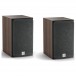 DALI OBERON 1C Active Dark Walnut Bookshelf Speakers (Pair) w/ Sound Hub Compact