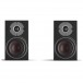DALI OBERON 1C Active Dark Walnut Bookshelf Speakers (Pair) w/ Sound Hub Compact