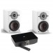 DALI OBERON 1C Active Speakers (Pair) w/ Sound Hub / BluOS, White