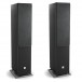 DALI OBERON 7C Active Black Ash Floorstanding Speakers (Pair) w/ Sound Hub / BluOS Module