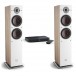 DALI OBERON 7C Active Speakers (Pair) w/ Sound Hub Compact, Light Oak