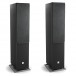 DALI OBERON 7C Black Ash Floorstanding Speakers (Pair) w/ Sound Hub Compact