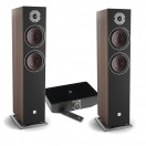 DALI OBERON 7C Active Speakers (Pair) with Sound Hub / BluOS, Walnut