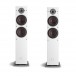 DALI OBERON 7C Active White Floorstanding Speakers (Pair) w/ Sound Hub / BluOS Module