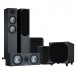 Monitor Audio Bronze Cinema 200 AV12 5.1 Speaker Package, Black