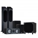 Monitor Audio Bronze 200 AMS Black 5.1.2 Speaker Package