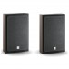 DALI OBERON On-Wall-C Active Dark Walnut Speakers (Pair) w/ Sound Hub Compact