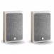 DALI OBERON On-Wall-C Active Light Oak Speakers (Pair) w/ Sound Hub Compact