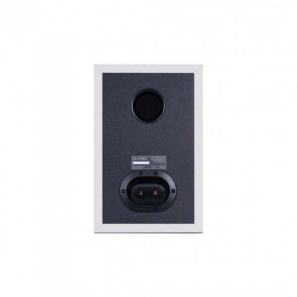 Mission LX-3 MkII White Bookshelf Speaker (Pair)