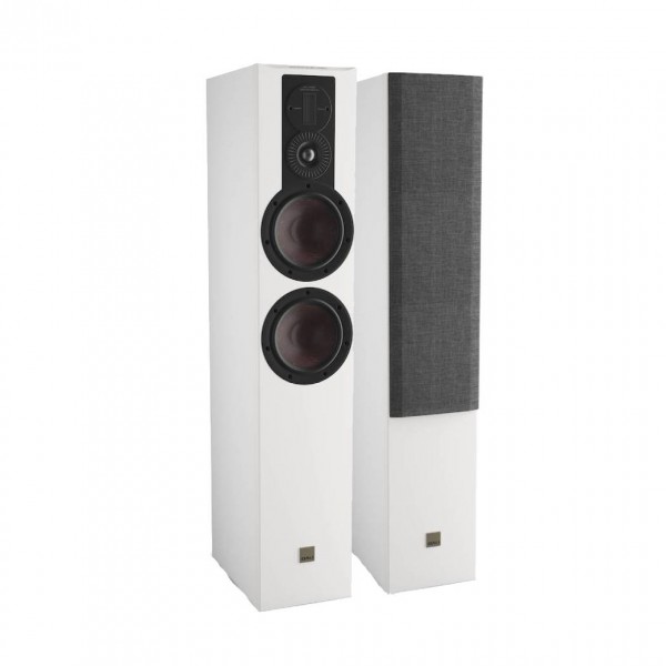 DALI Opticon 6 MK2 Satin White Floorstanding Speakers (Pair)