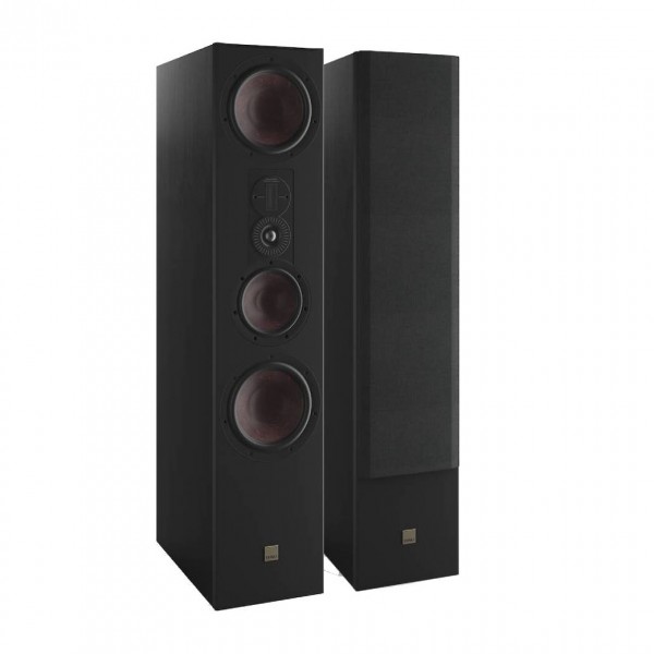 DALI Opticon 8 MK2 Satin Black Floorstanding Speakers (Pair)