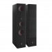 DALI Opticon 8 MK2 Floorstanding Speakers (Pair), Satin Black