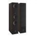 DALI Opticon 8 MK2 Floorstanding Speakers (Pair), Tobacco Oak