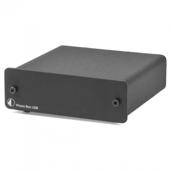 Pro-Ject Phono Box USB MM/MC Phono Pre-Amplifier Black