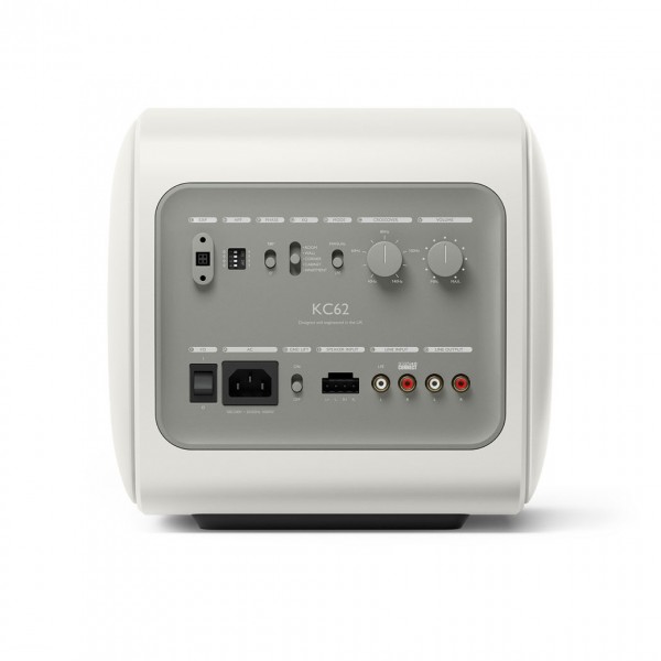 KEF KC62 Mineral White Subwoofer