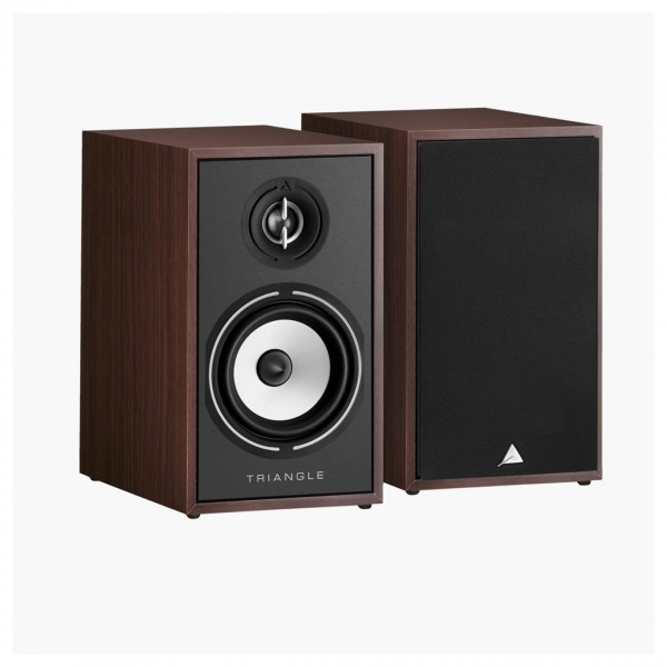 Triangle Borea BR02 Walnut Bookshelf Speakers (Pair)