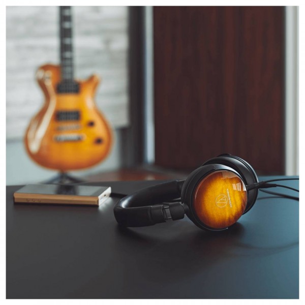 Audio Technica ATH-WP900 Portable Over-Ear Wooden Headphones