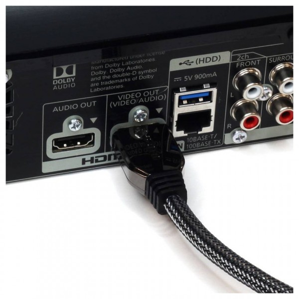 Fisual CV21 Ultra High Speed HDMI Cable w/ Ethernet 1.5m