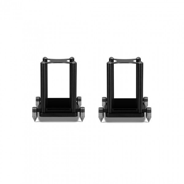 Wharfedale Elysian Piano Black Speaker Stand (Pair)