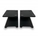 Fisual TTS1 Matte Black Desktop Speaker Stands (Pair)