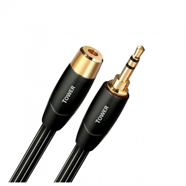 AudioQuest Tower 3.5mm Jack to Female Socket Cable 3m