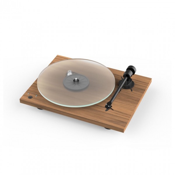 Pro-Ject T1 Walnut Phono SB Turntable (Cartridge Included)