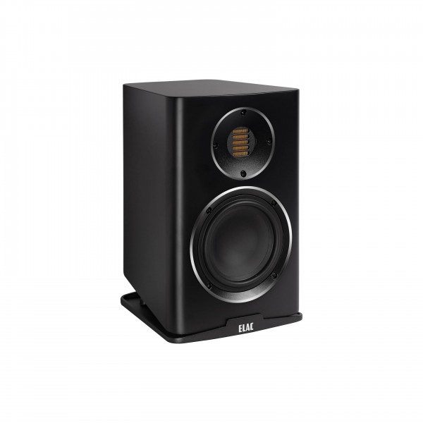 ELAC Carina BS 243.4 Satin Black Book Shelf Speakers (pair)