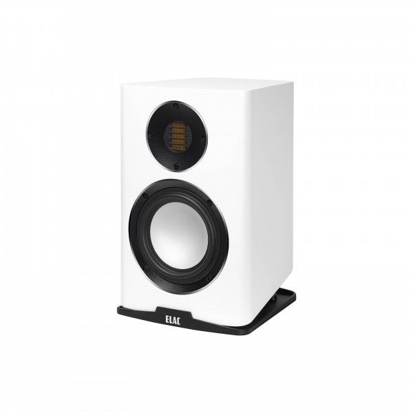 ELAC Carina BS 243.4 Satin White Book Shelf Speakers (pair)