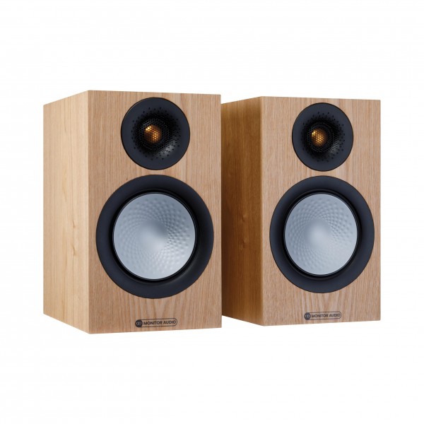 Monitor Audio Silver 50 7G Ash Bookshelf Speakers (Pair)