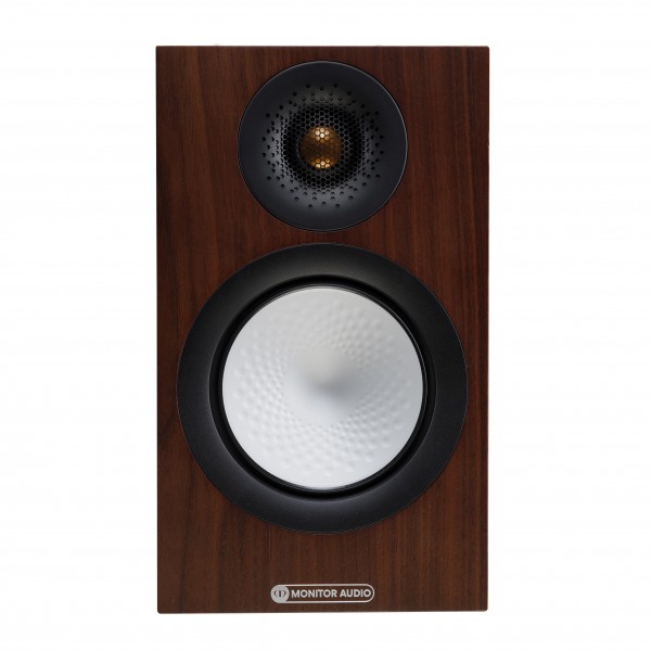 Monitor Audio Silver 50 7G Bookshelf Speakers (Pair), Walnut at AV.com