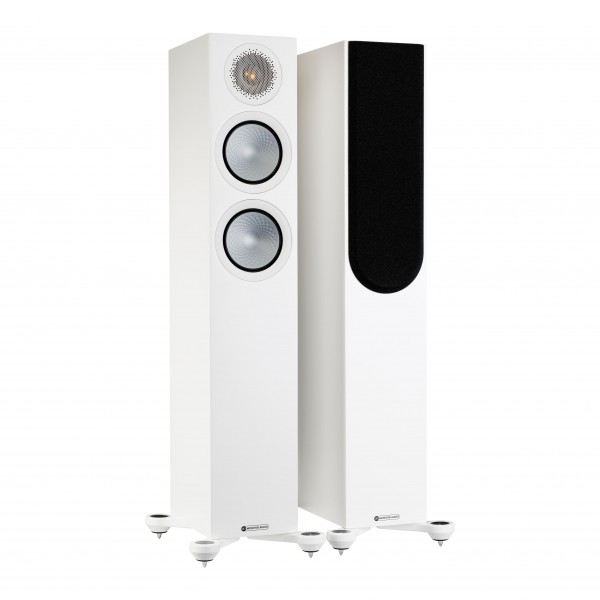 Monitor Audio Silver 200 7G Satin White Floorstanding Speaker (Pair)