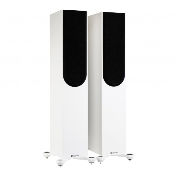 Monitor Audio Silver 200 7G Satin White Floorstanding Speaker (Pair)