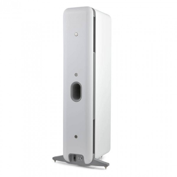 Q Acoustics Q Active 400 White Wireless System (Floorstanding Speaker Pair + Hub)