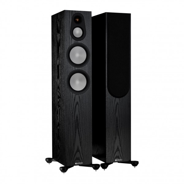 Monitor Audio Silver 300 7G Black Oak Floorstanding Speaker (Pair)