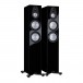 Monitor Audio Silver 300 7G Gloss Black Floorstanding Speaker (Pair)
