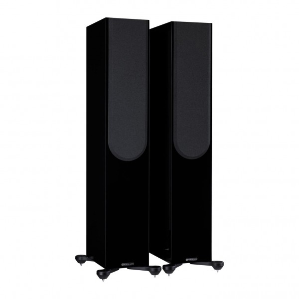 Monitor Audio Silver 300 7G Gloss Black Floorstanding Speaker (Pair)