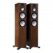 Monitor Audio Silver 300 7G Floorstanding Speakers (Pair), Walnut