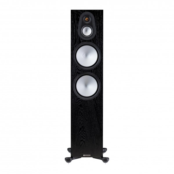 Monitor Audio Silver 500 7G Floorstanding Speaker (Pair), Black Oak at ...