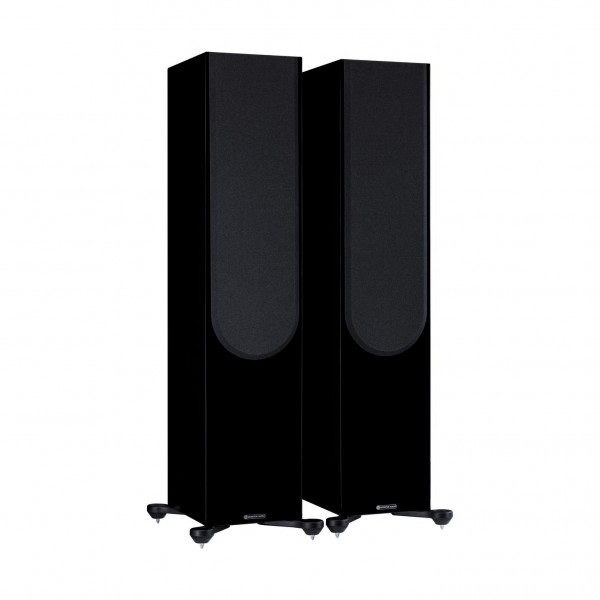 Monitor Audio Silver 500 7G Floorstanding Speaker (Pair), Gloss Black ...