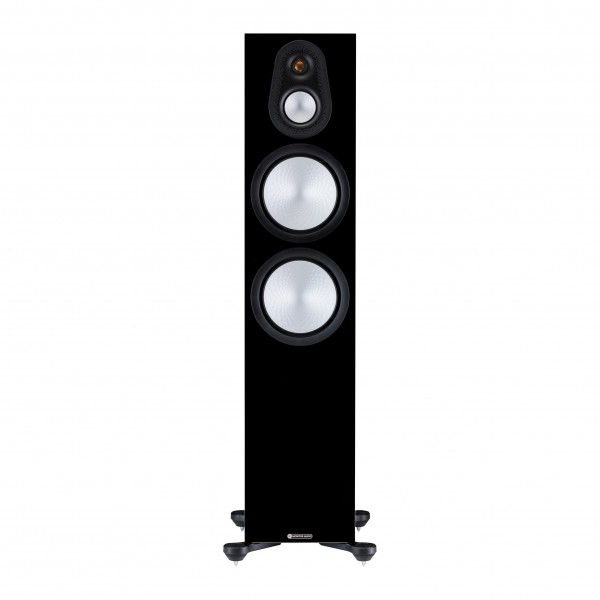 Monitor Audio Silver 500 7G Floorstanding Speaker (Pair), Gloss Black ...