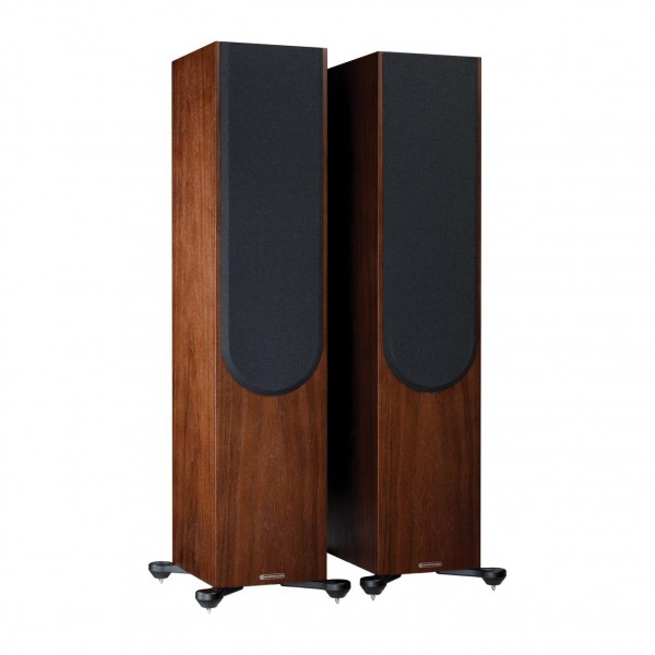 Monitor Audio Silver 500 7G Natural Walnut Floorstanding Speaker (Pair)