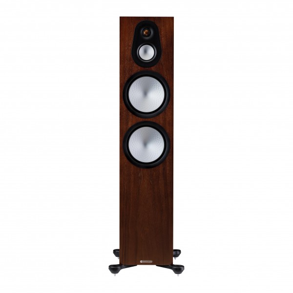 Monitor Audio Silver 500 7G Natural Walnut Floorstanding Speaker (Pair)