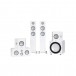 Monitor Audio Silver 200 7G AV12 Satin White Cinema 5.1 Package