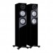 Monitor Audio Silver 200 7G AV12 Gloss Black Cinema 5.1 Package