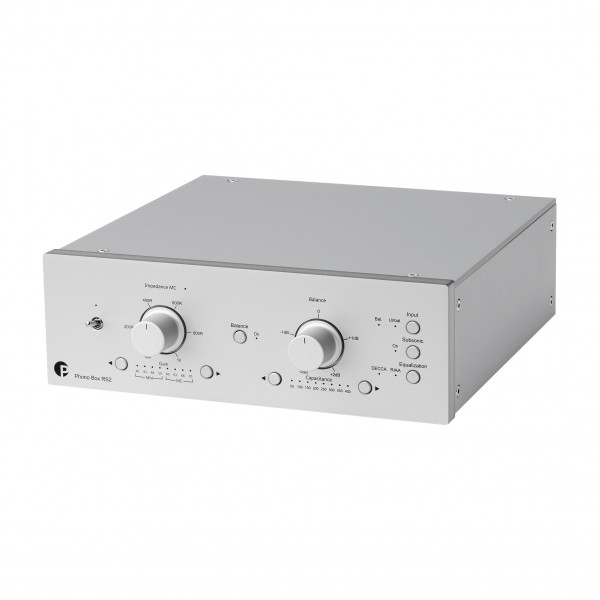 Pro-Ject Phono Box RS2 Silver MM/MC Phono Pre-Amplifier