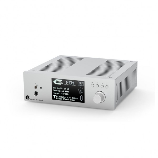 Pro-Ject Pre Box RS2 Digital Silver Pre Amp