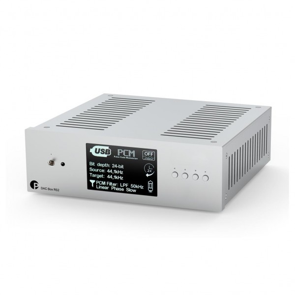 Pro-Ject DAC Box RS2 Silver Digital Audio Converter