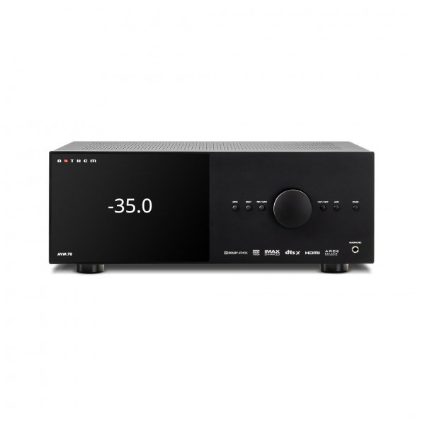 Anthem AVM70 Black 15.2 Channel AV Processor