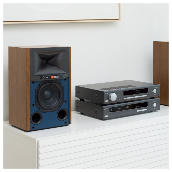 JBL 4309 Bookshelf Speakers (Pair), Walnut at AV.com